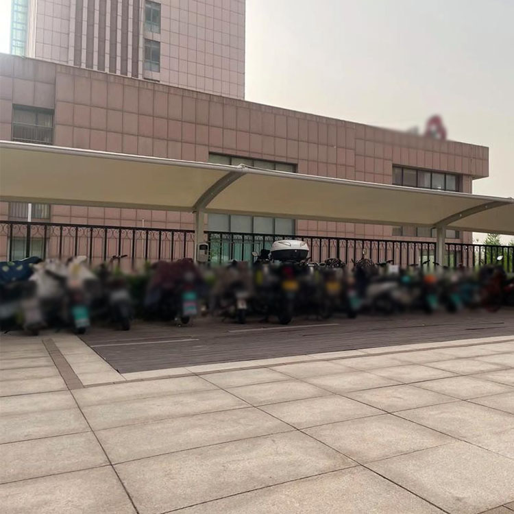 彭州市膜结构电动车棚